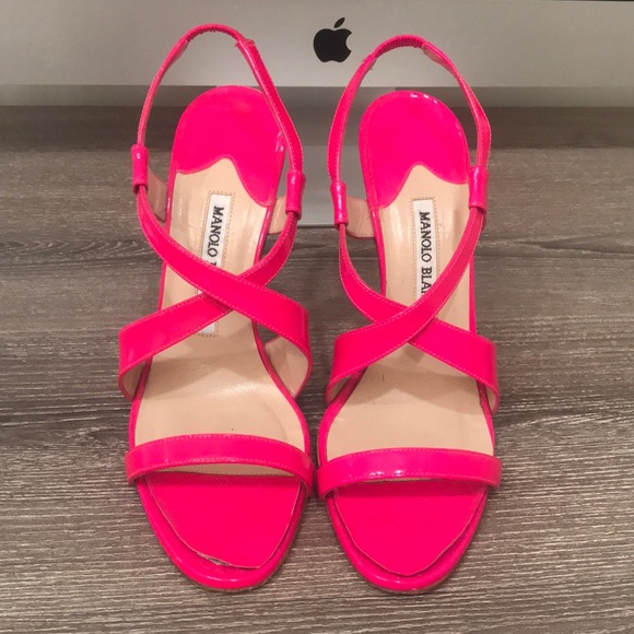 hot pink sandals